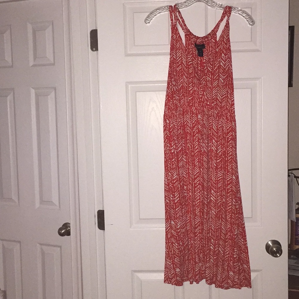 Spaghetti strapped dress